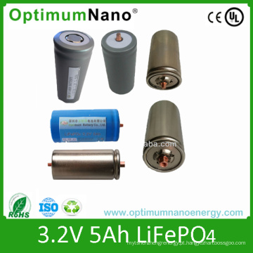 Bateria de iões de lítio 130wh / kg 32650 3.2V 5ah